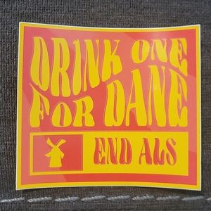 Dutch Bros END ALS sticker